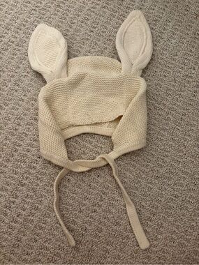 Hanna Andersson Knitted Bunny Bonnet